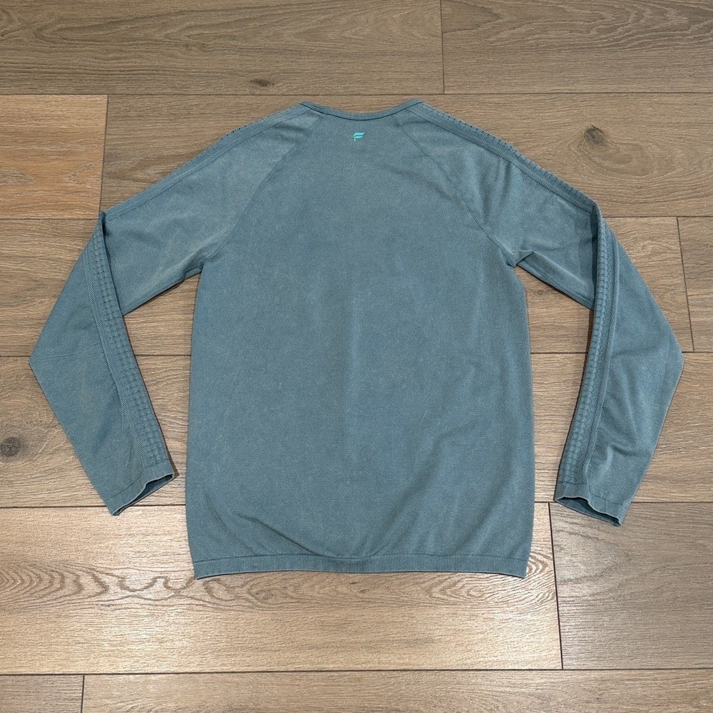 Fabletics Washed Arctic Wave Sync Seamless Long S… - image 3